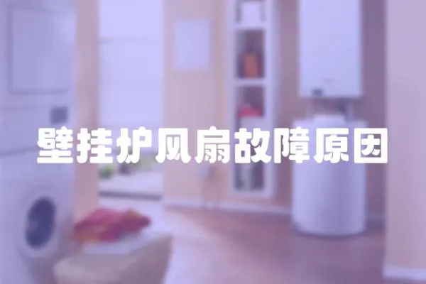 壁掛爐風(fēng)扇故障原因