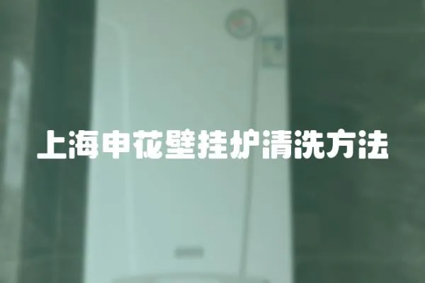 上海申花壁掛爐清洗方法