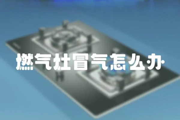 燃氣灶冒氣怎么辦