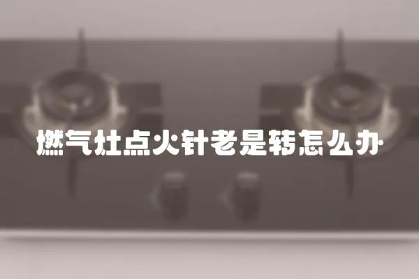 燃氣灶點火針老是轉怎么辦