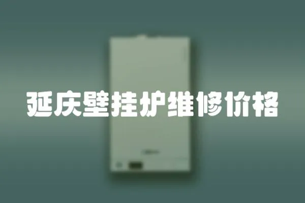 延慶壁掛爐維修價格