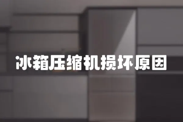 冰箱壓縮機(jī)損壞原因