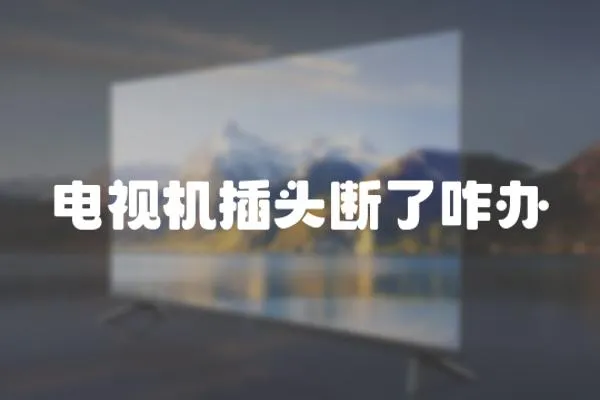 電視機插頭斷了咋辦