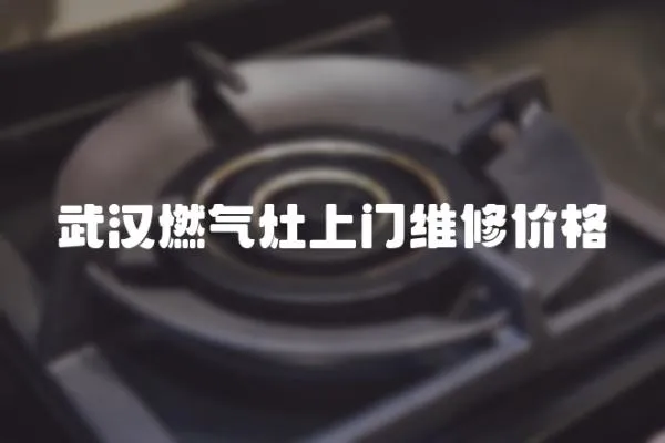 武漢燃?xì)庠钌祥T(mén)維修價(jià)格