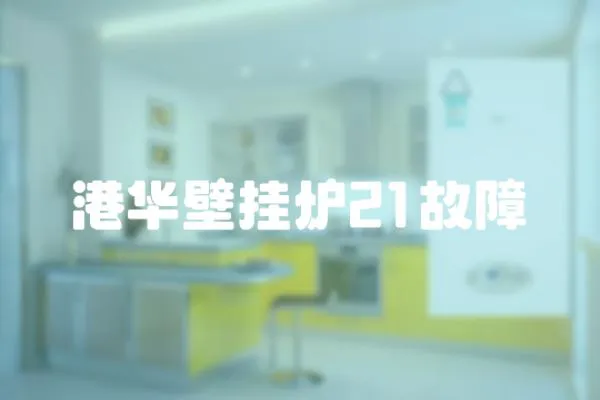 港華壁掛爐21故障