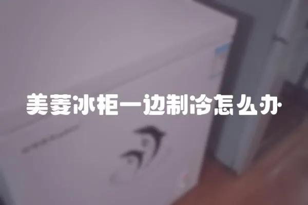 美菱冰柜一邊制冷怎么辦