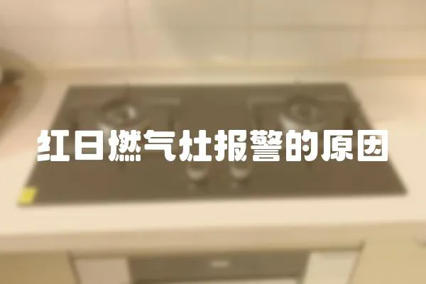 紅日燃氣灶報警的原因
