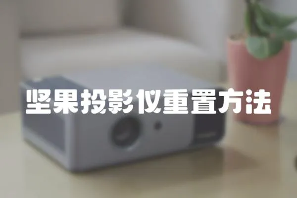 堅果投影儀重置方法