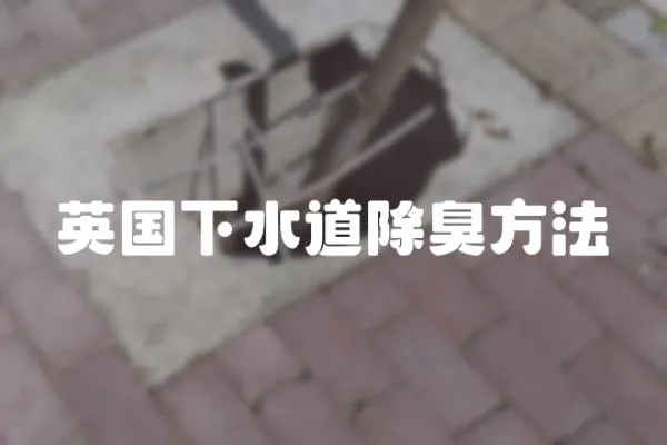 英國下水道除臭方法