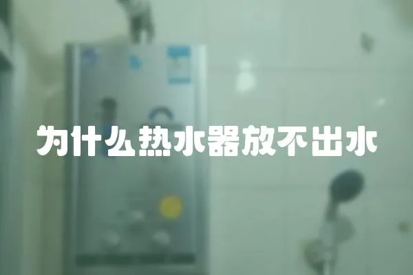 為什么熱水器放不出水