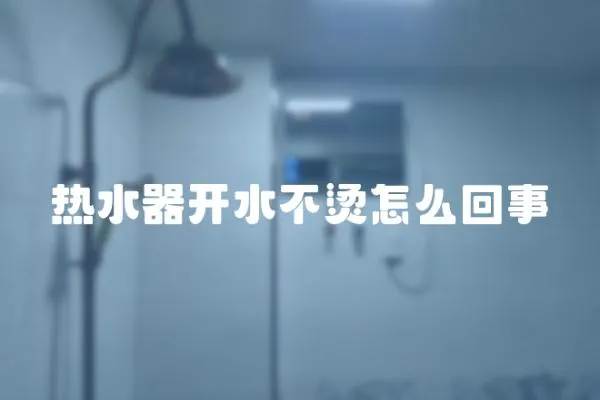 熱水器開水不燙怎么回事