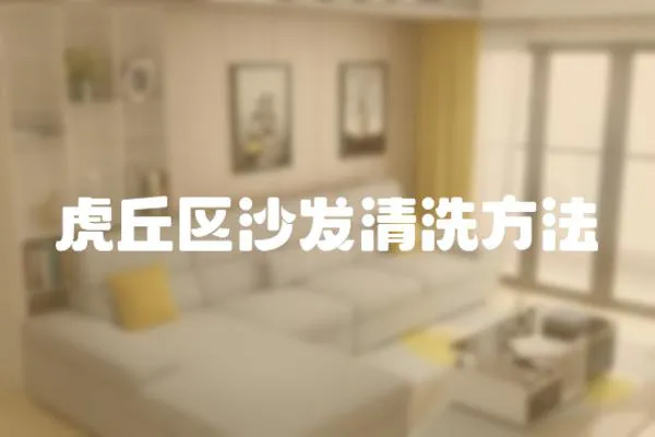虎丘區(qū)沙發(fā)清洗方法