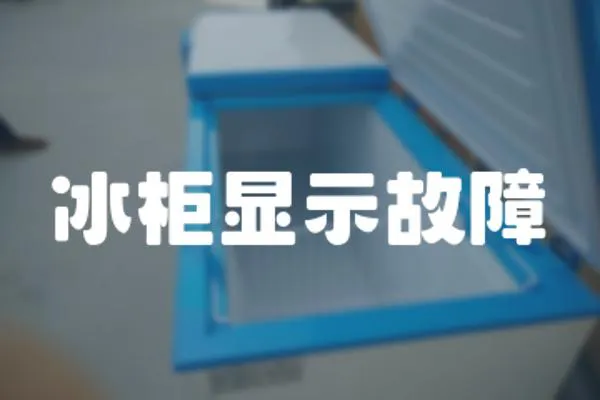 冰柜顯示故障