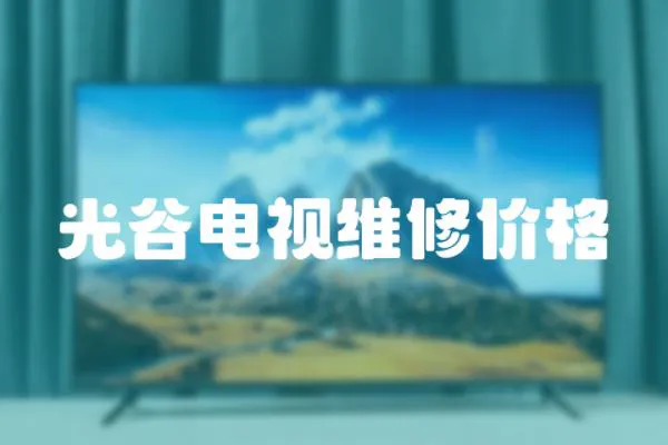 光谷電視維修價格