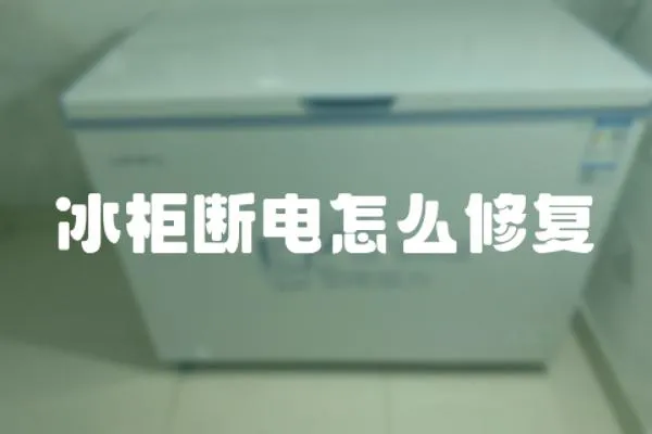 冰柜斷電怎么修復