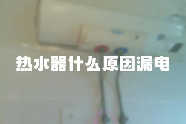 熱水器什么原因漏電