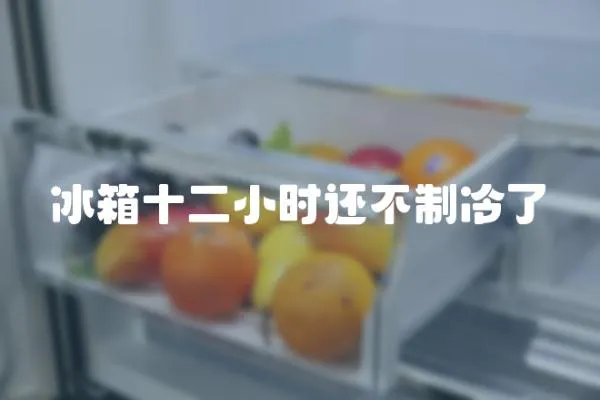 冰箱十二小時還不制冷了