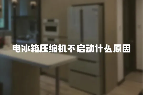 電冰箱壓縮機(jī)不啟動什么原因