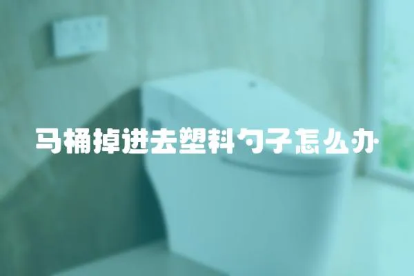 馬桶掉進去塑料勺子怎么辦