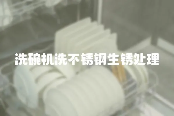 洗碗機洗不銹鋼生銹處理