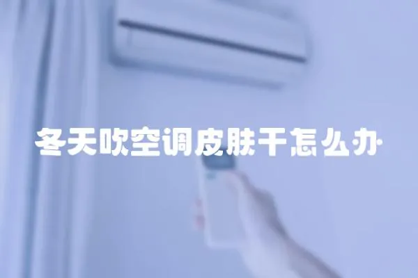 冬天吹空調(diào)皮膚干怎么辦
