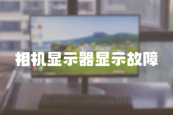 相機(jī)顯示器顯示故障