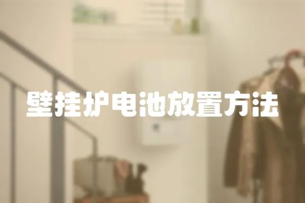 壁掛爐電池放置方法