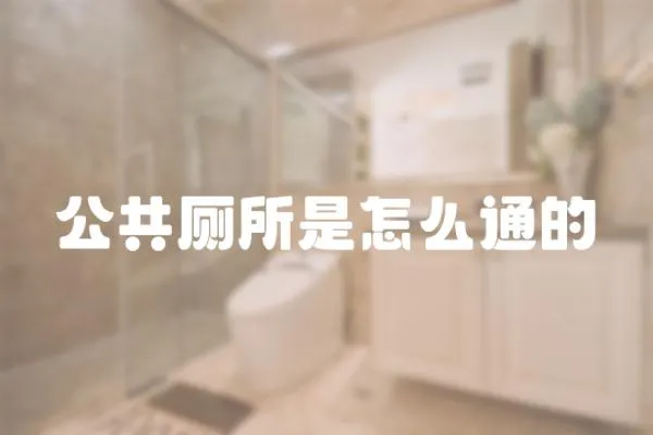 公共廁所是怎么通的