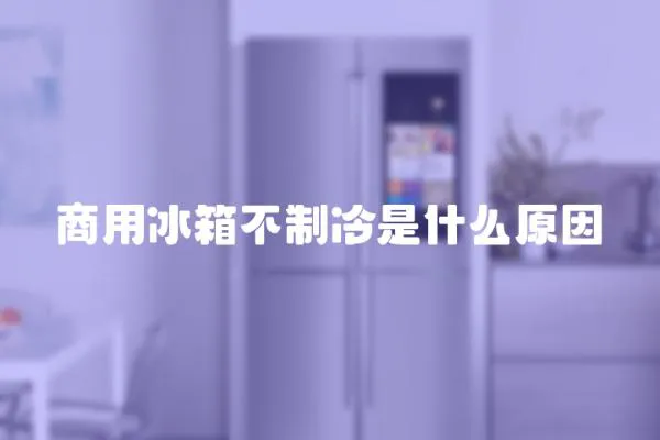商用冰箱不制冷是什么原因
