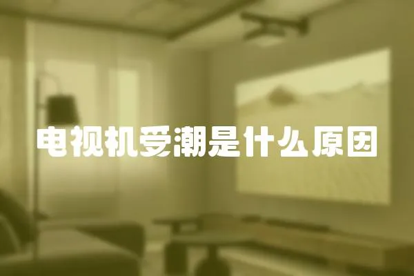 電視機受潮是什么原因