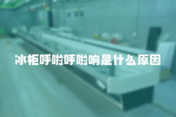 冰柜呼啦呼啦響是什么原因