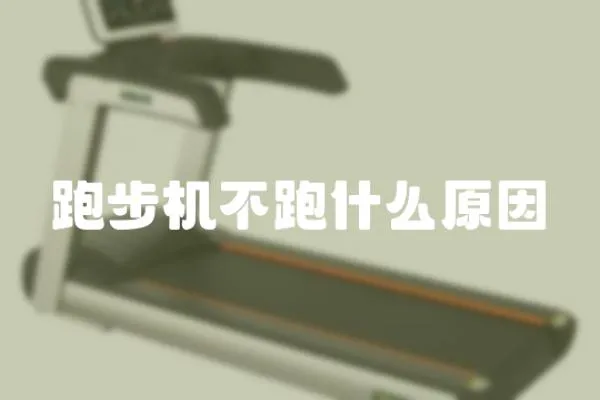 跑步機不跑什么原因