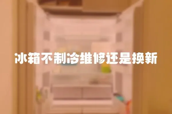 冰箱不制冷維修還是換新