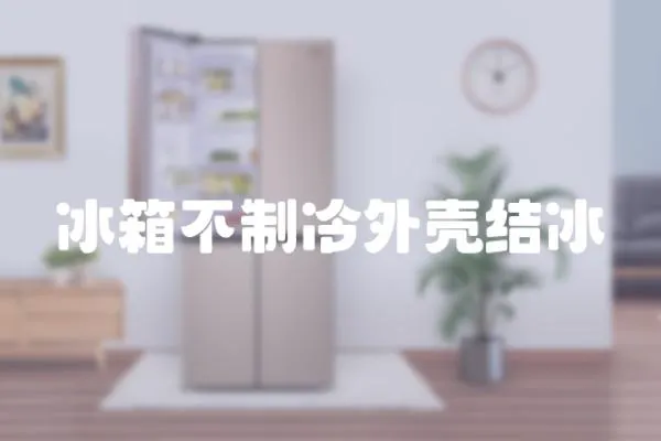冰箱不制冷外殼結冰