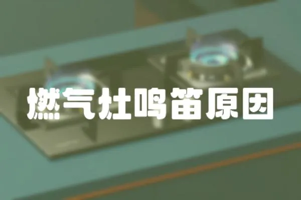 燃氣灶鳴笛原因