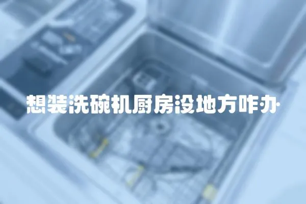 想裝洗碗機(jī)廚房沒地方咋辦