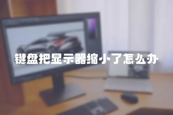 鍵盤把顯示器縮小了怎么辦