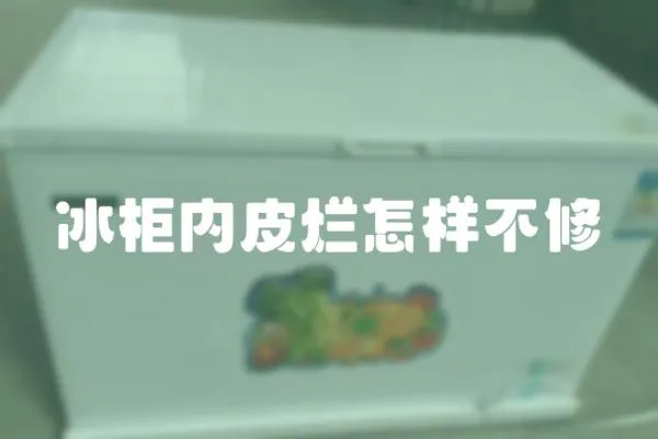 冰柜內皮爛怎樣不修