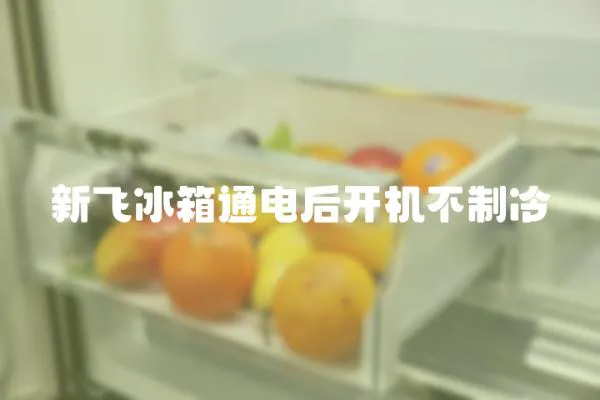 新飛冰箱通電后開機不制冷