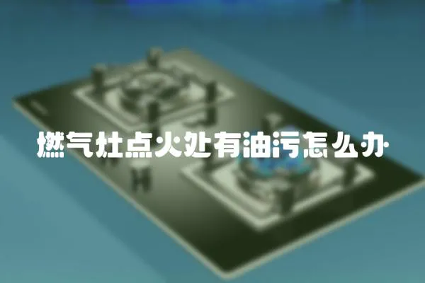 燃氣灶點火處有油污怎么辦
