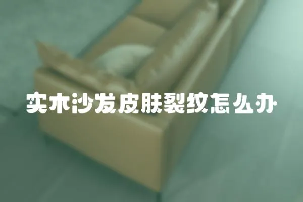 實(shí)木沙發(fā)皮膚裂紋怎么辦
