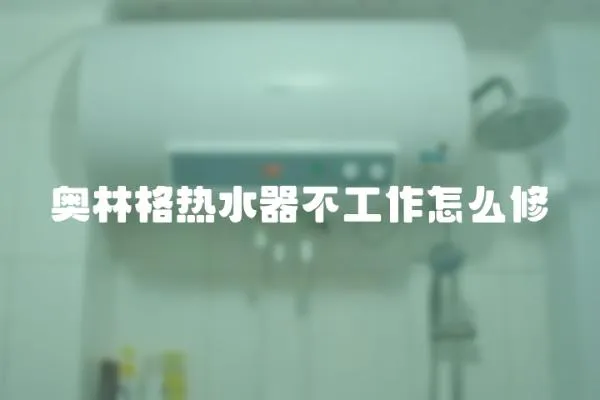奧林格熱水器不工作怎么修