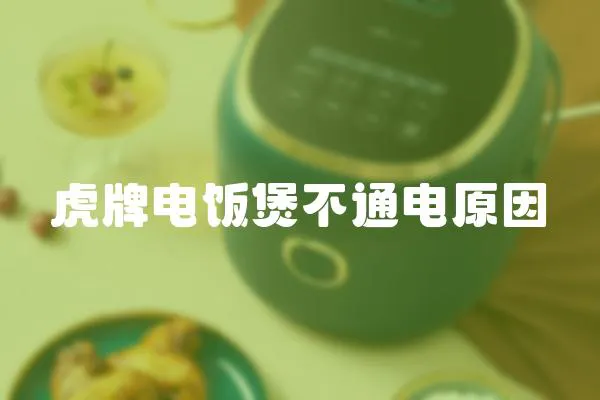虎牌電飯煲不通電原因