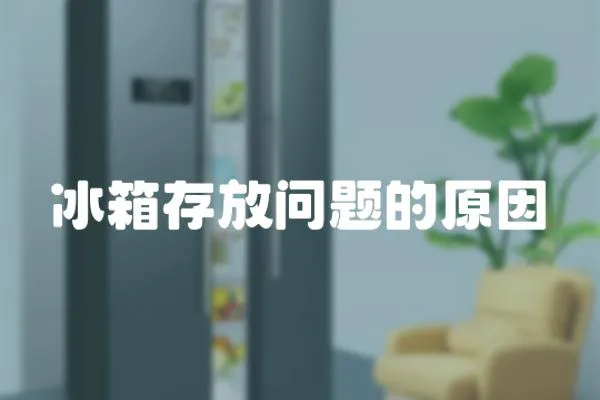 冰箱存放問題的原因