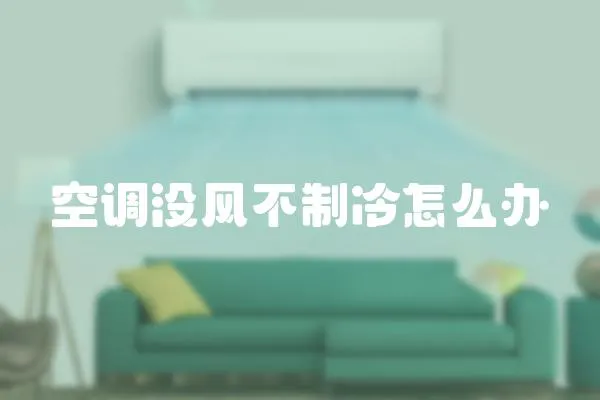 空調(diào)沒(méi)風(fēng)不制冷怎么辦