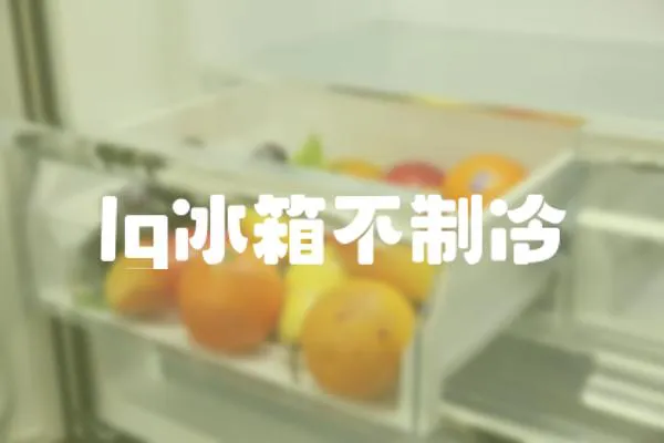 lg冰箱不制冷