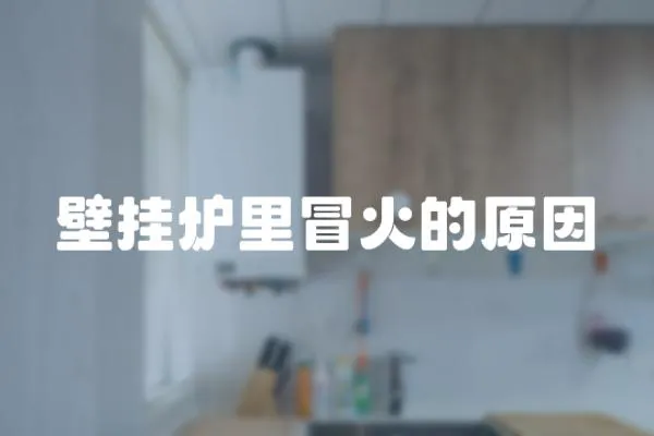 壁掛爐里冒火的原因