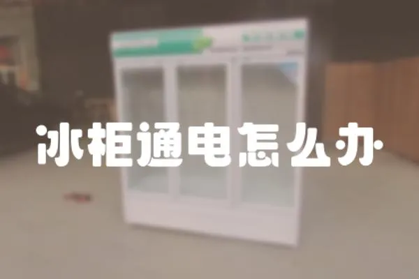 冰柜通电怎么办