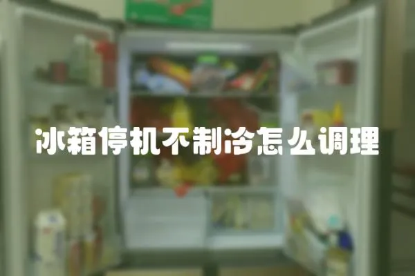 冰箱停機(jī)不制冷怎么調(diào)理