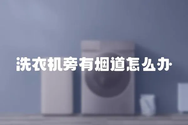 洗衣機旁有煙道怎么辦